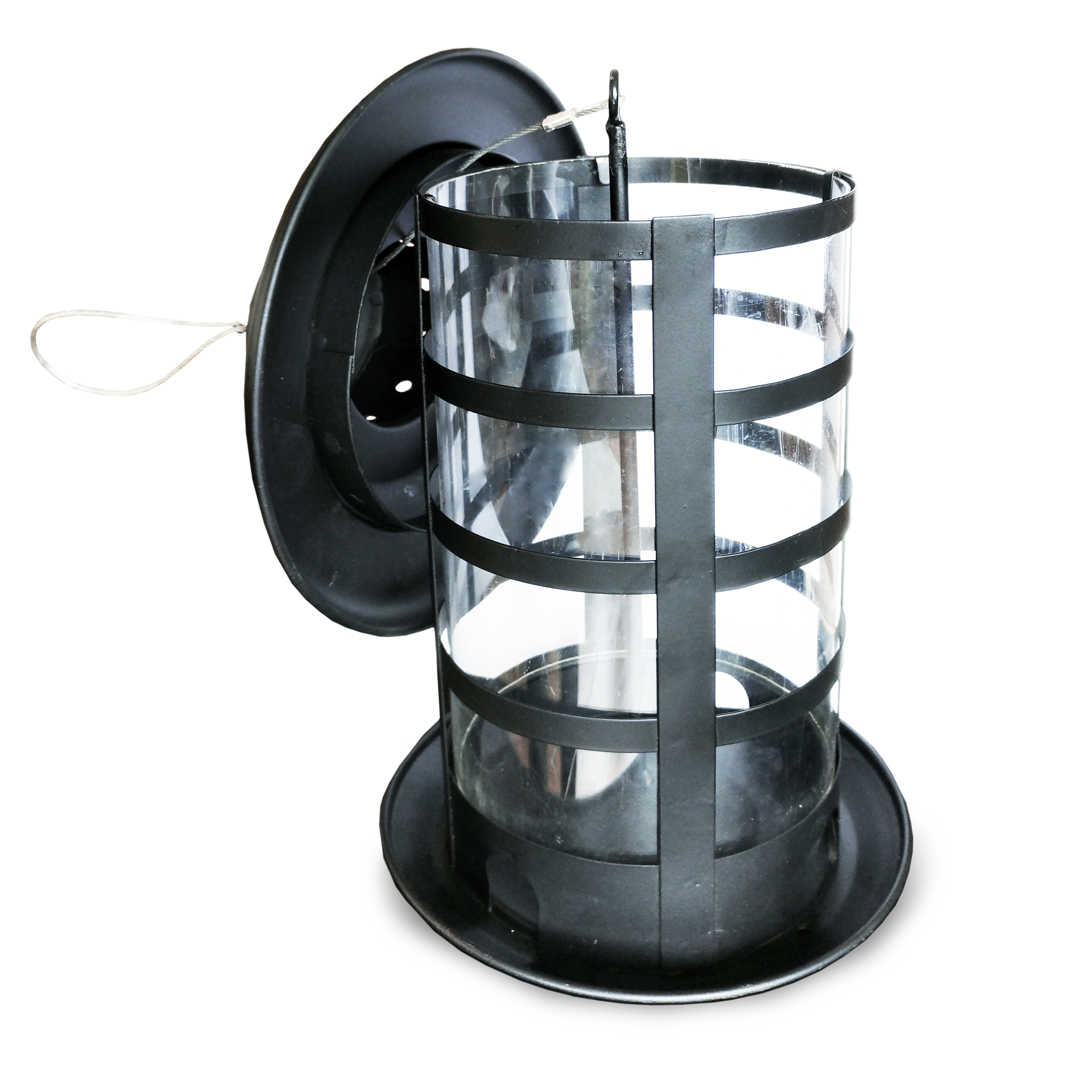 HABAU Futtersilo aus Metall 1794 - Abnehmbarer Deckel